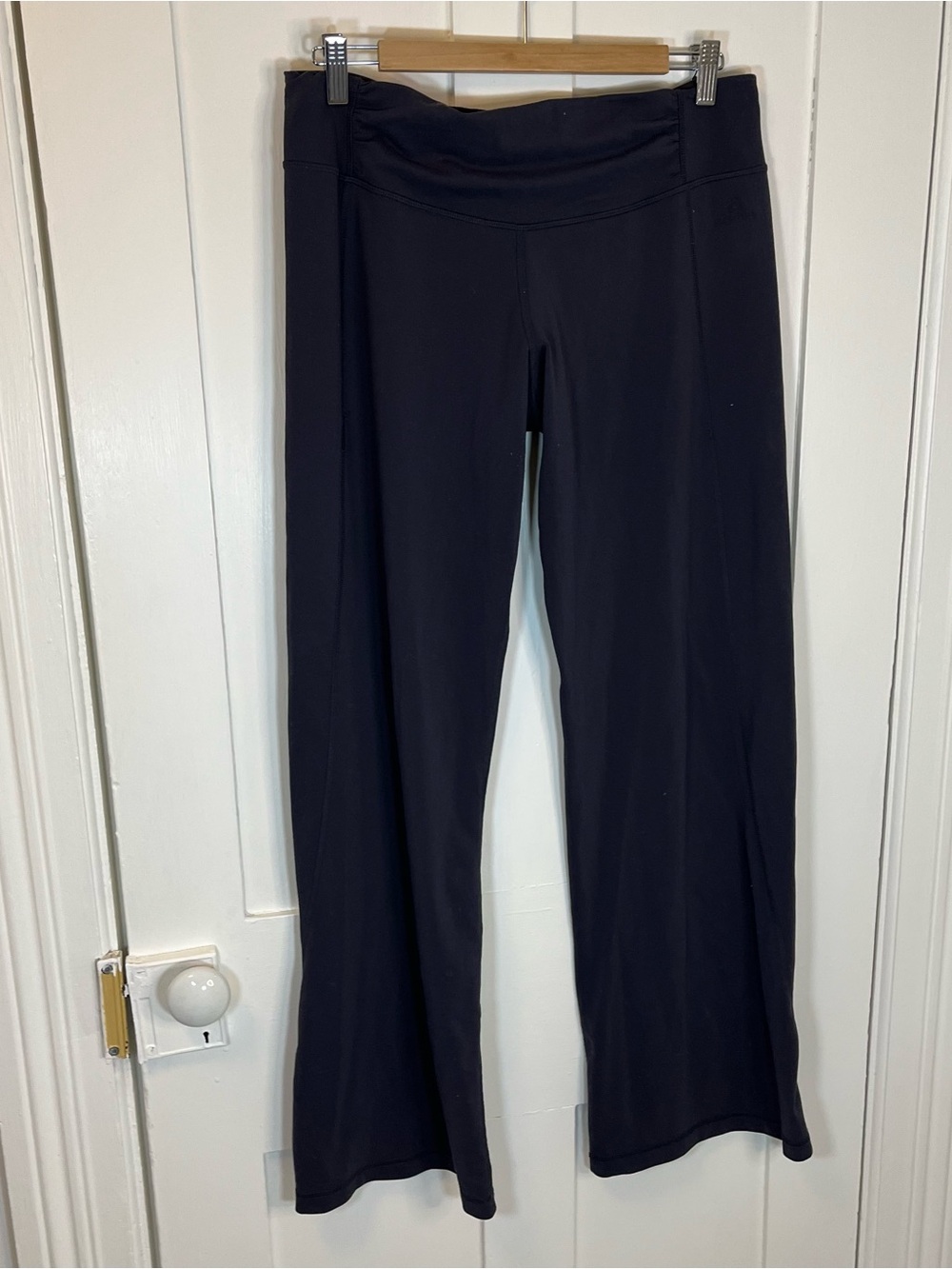 adidas Black Wide-Leg Active Pants